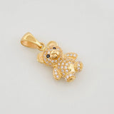 Dije Oso Articulado 3.25 g / 1 in Oro Amarillo 18K
