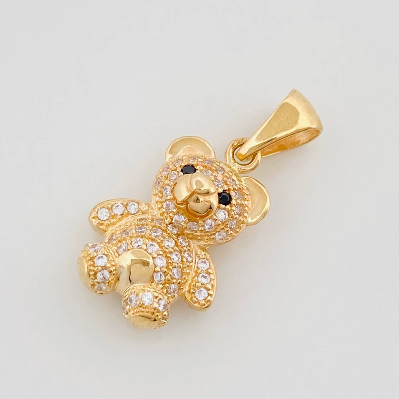 Dije Oso Articulado 3.25 g / 1 in Oro Amarillo 18K