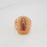 Virgin of Guadalupe Ring 4.9 g / T7 18K Rose Gold