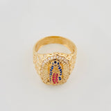 Anillo Virgen De Guadalupe 5 g / T7 Oro Amarillo 18K
