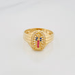 Virgin of Guadalupe Ring 4.15 g / T9 Yellow Gold 18K