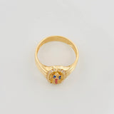 Virgin of Guadalupe Ring 4.15 g / T9 Yellow Gold 18K