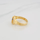 Virgin of Guadalupe Ring 4.15 g / T9 Yellow Gold 18K
