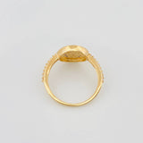 Anillo Escudo Selección 3.15 g / T6 1/2 Oro Amarillo 18K