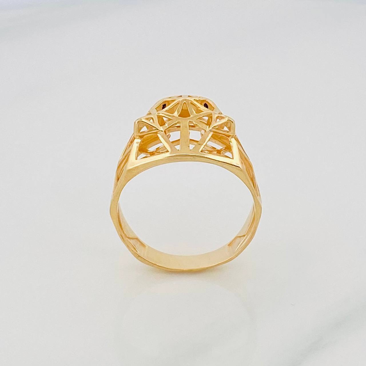 Anillo Pantera 3.95 g / T 8 1/2 Oro Amarillo 18K