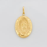 Dije Virgen De Guadalupe 3.2 g / 1 3/4 in Oro Amarillo 18K