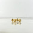 Topos Bola Lisa 0.6 g / in / 6 mm Oro Amarillo 18K