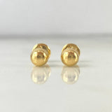 Topos Bola 0.5 g / in / 5 mm Oro Amarillo 18K