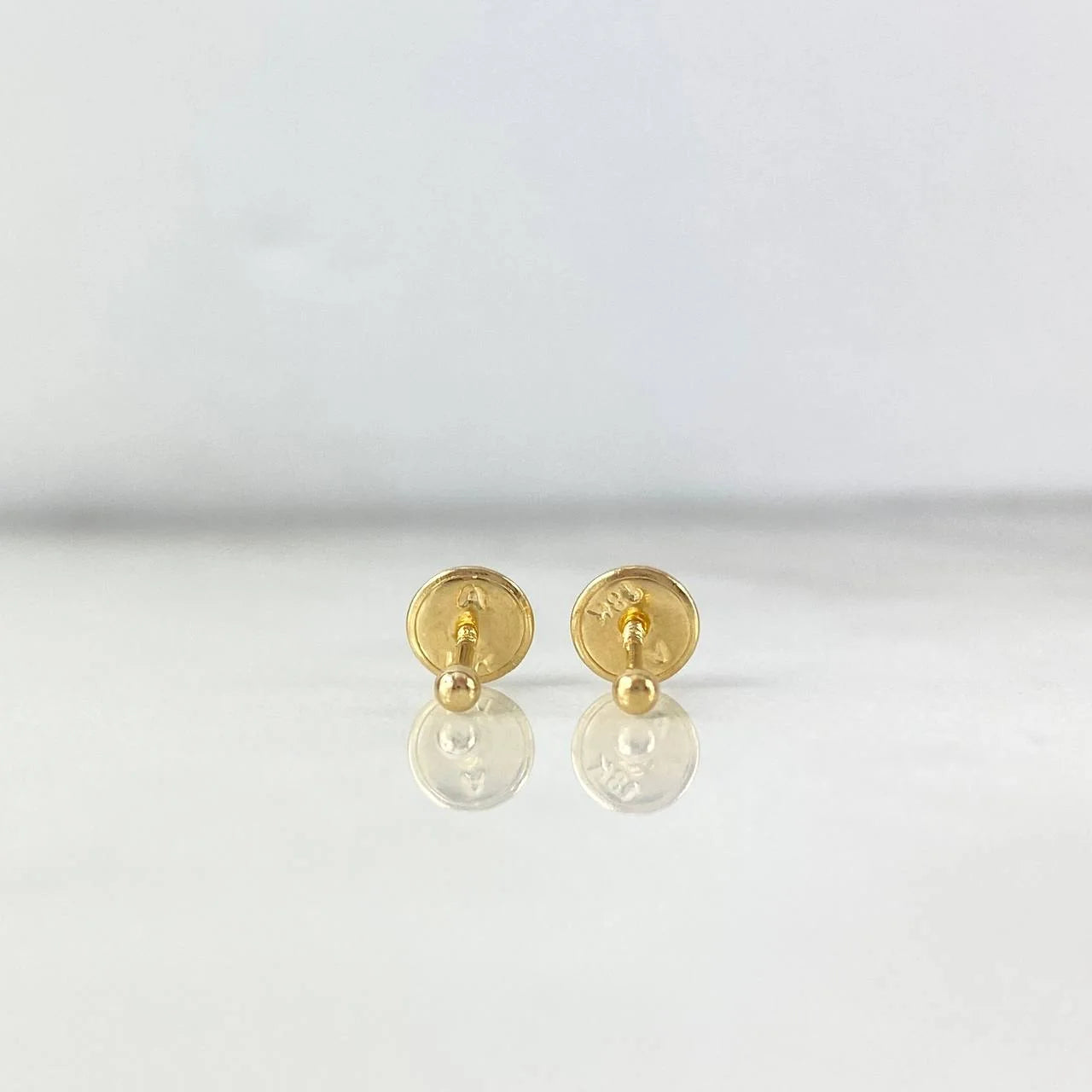 Topos Bola Lisa 0.3g / in / 2.05mm Oro Amarillo 18K