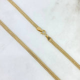 Cadena Sedusa 4.1gr / 17 3/4 in / 3.8mm Oro Amarillo +3 18K