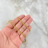 Cadena Sedusa 4.1gr / 17 3/4 in / 3.8mm Oro Amarillo +3 18K