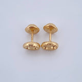 Topos GC 0.65gr / 6.3mm Diamantado Oro Amarillo 18K &