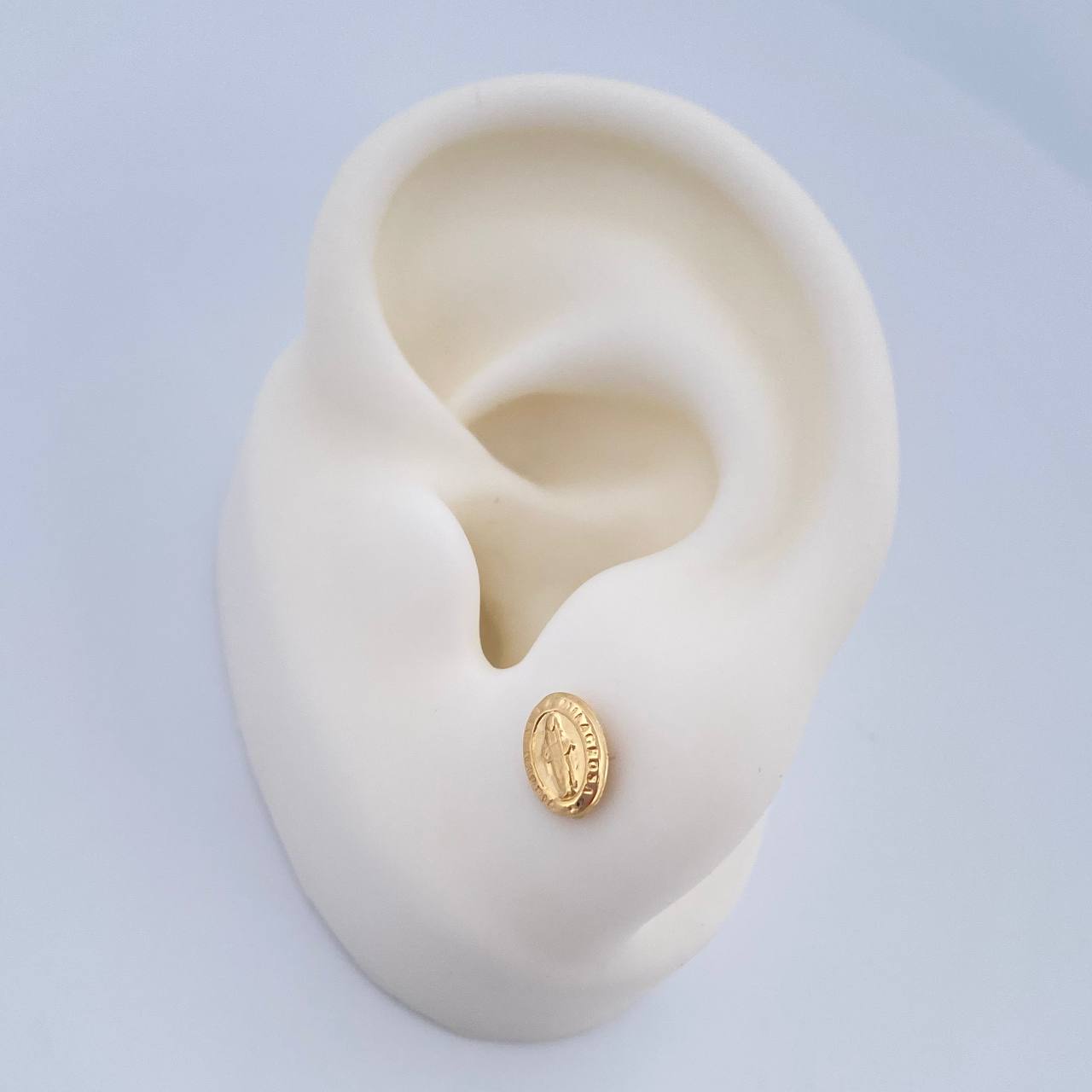 Topos Virgen Milagrosa 0.8gr /  Oro Amarillo 18K &