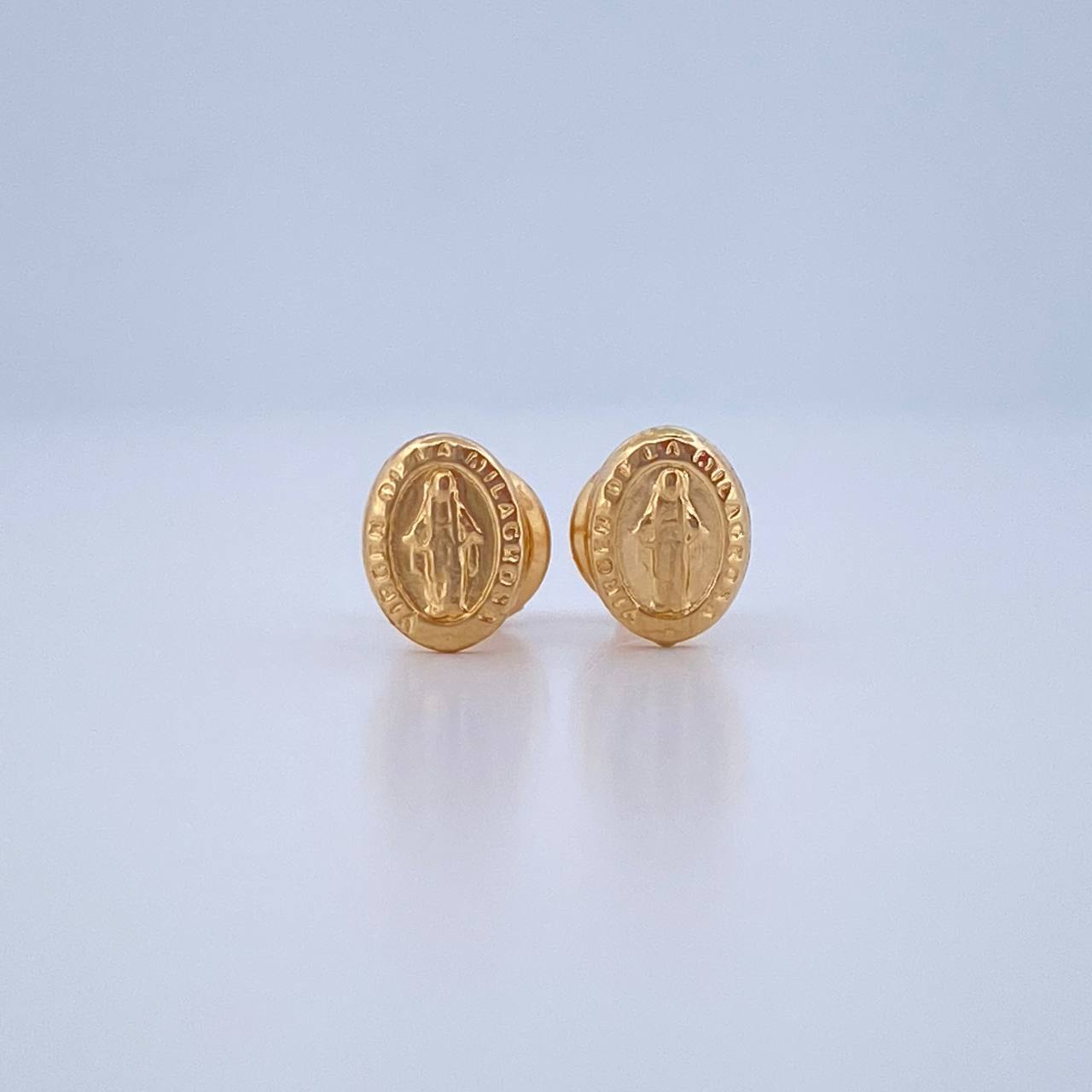 Topos Virgen Milagrosa 0.8gr /  Oro Amarillo 18K &