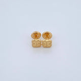 Clover Stud Earrings 0.6gr / 18K Yellow Gold &