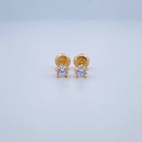 Topos Bisel 0.9gr / Oro Amarillo 18K &