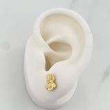 Topos Sagrado Corazon de Jesus 1.15gr / 5mm Oro Amarillo 18K %