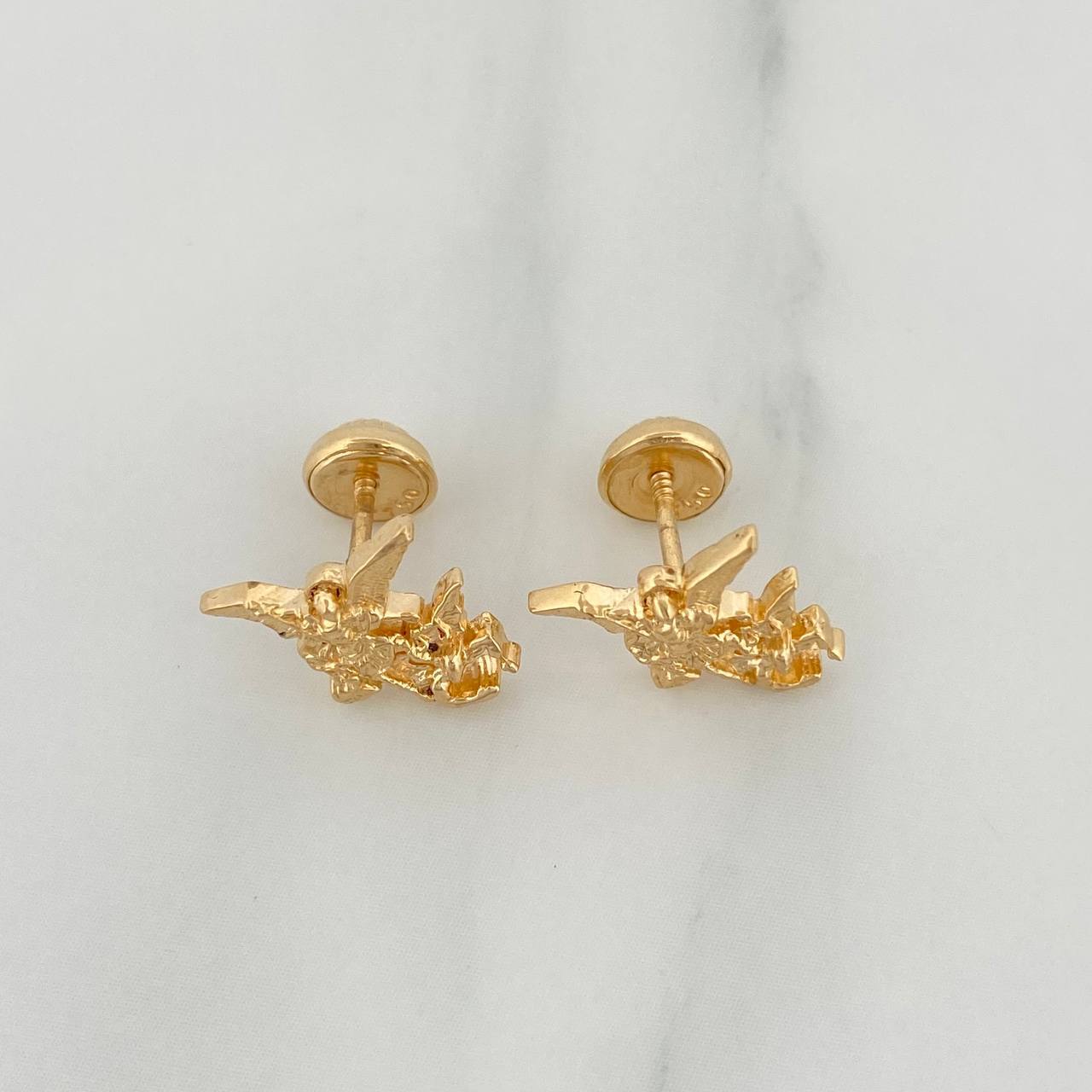 Topos San Miguel Arcangel 1.5gr / 5mm Oro Amarillo 18K %