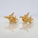 Topos San Miguel Arcangel 1.5gr / 5mm Oro Amarillo 18K %