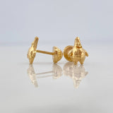 Topos Patricio 0.9gr / 3mm Oro Amarillo 18K %