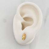 Topos Virgen de Guadalupe 0.95gr / 6mm Oro Amarillo 18K %