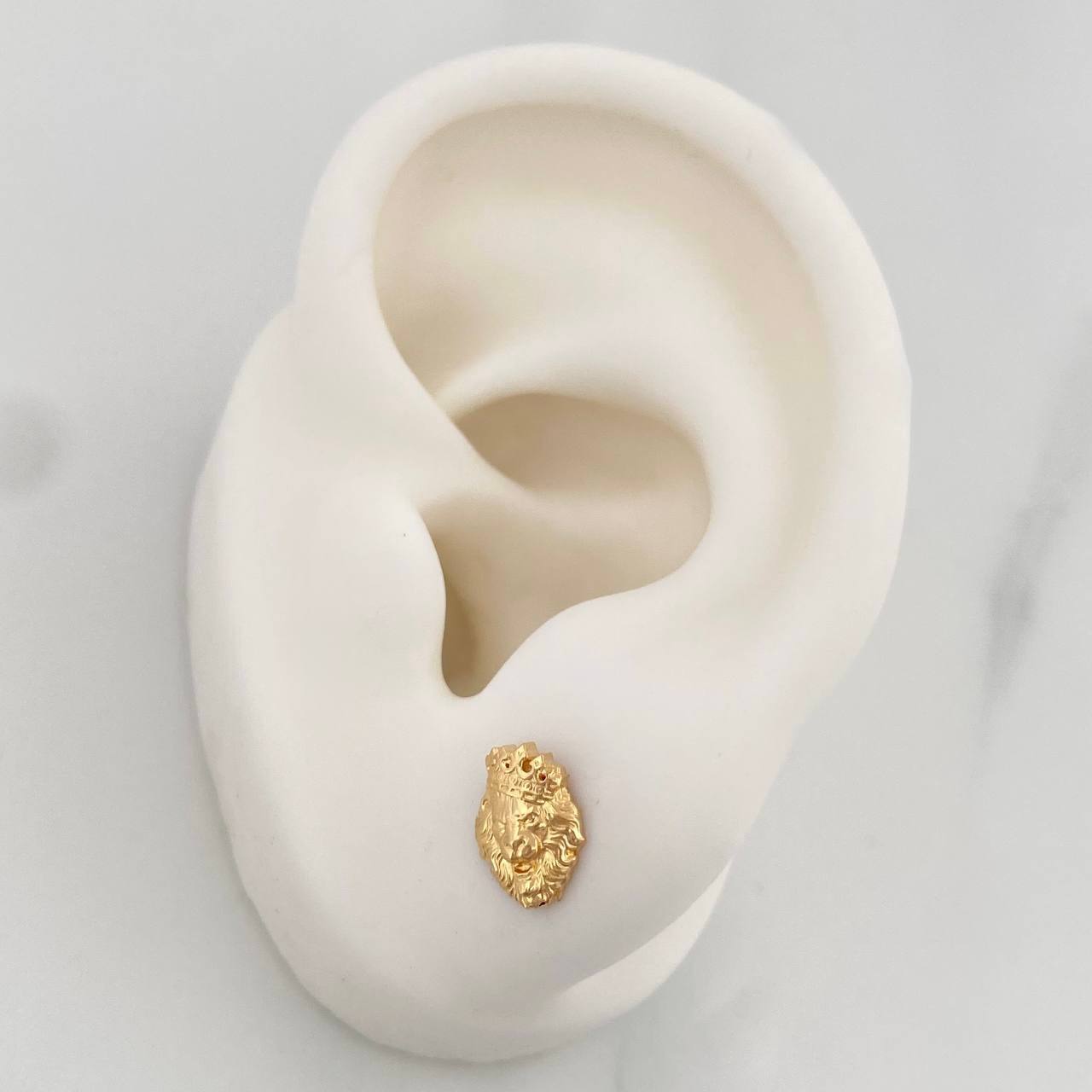 Topos Leon Corona 1gr / 3.4mm Oro Amarillo 18K %