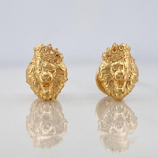 Topos Leon Corona 1gr / 3.4mm Oro Amarillo 18K %