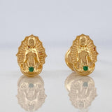Topos Virgen de Guadalupe 0.95gr / 6mm Oro Amarillo 18K %