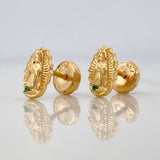 Topos Conejo Sonriente 0.75gr / 8mm Oro Amarillo 18K %