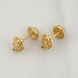 Topos Conejo Sonriente 0.75gr / 8mm Oro Amarillo 18K %