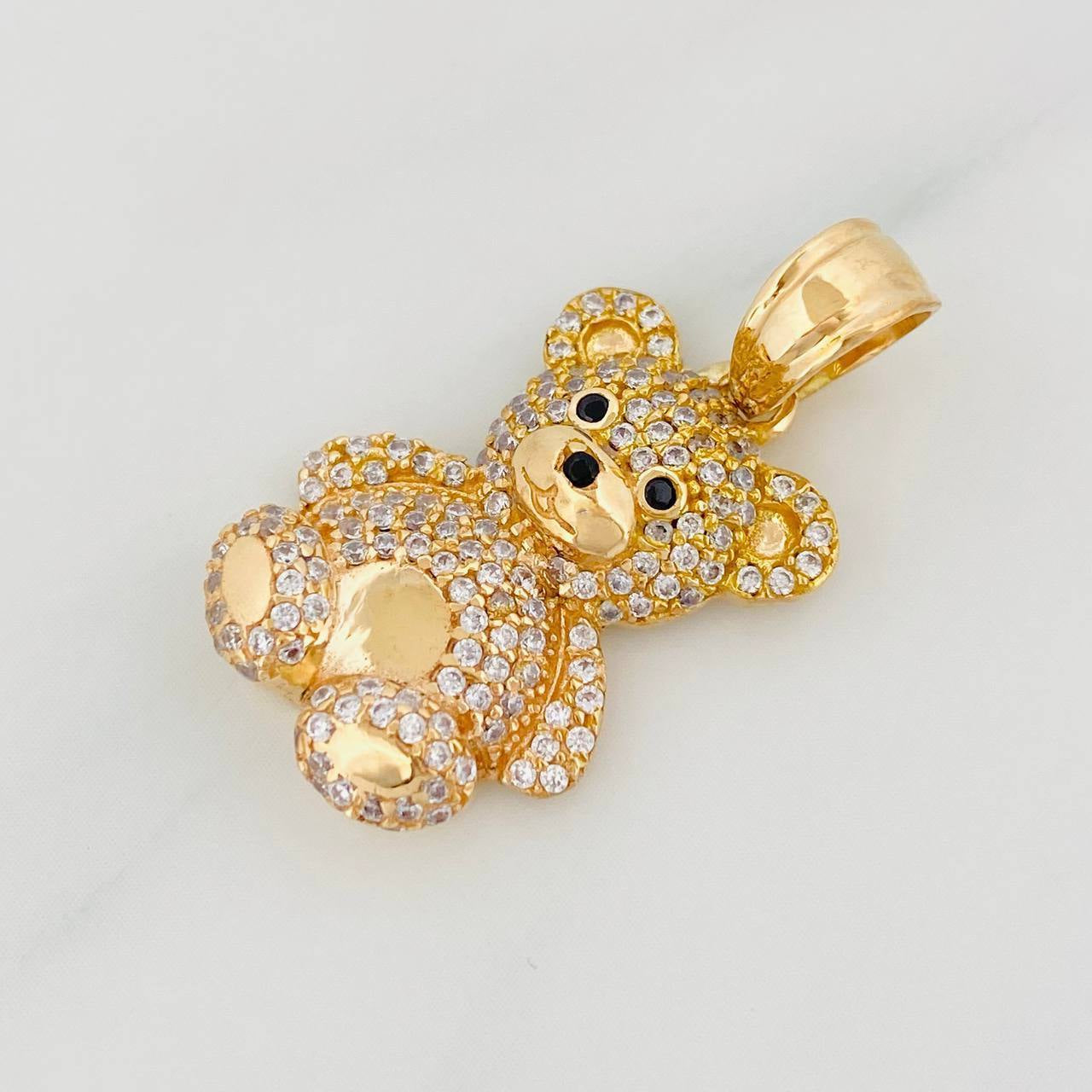 Dije Oso 4.35g / 1 in Oro Amarillo 18K