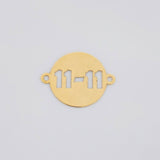 Charm 11-11 0.6g / 3/4 in Yellow Gold 18K