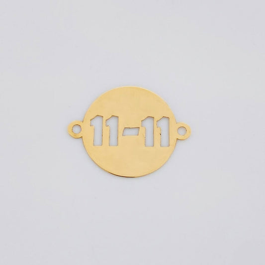 Charm 11-11 0.65g / 3/4 in Yellow Gold 18K
