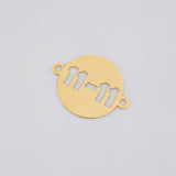 Charm 11-11 0.65g / 3/4 in Yellow Gold 18K