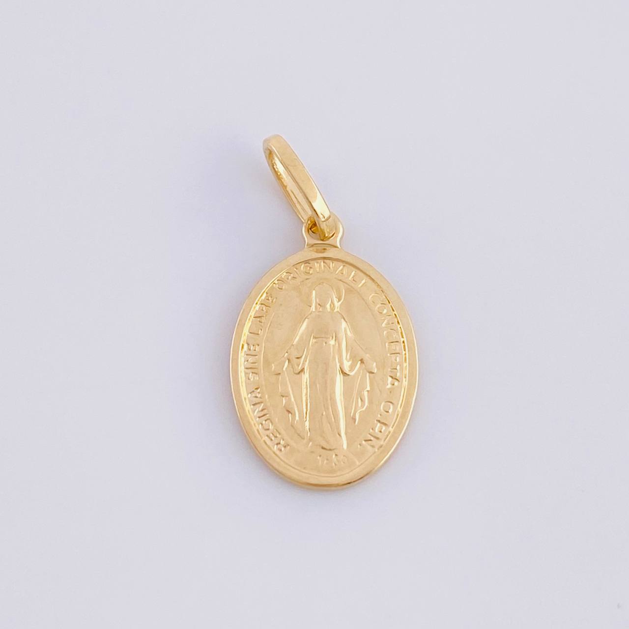 Dije Virgen Milagrosa 1.3g / 3/4 in Oro Amarillo 18K