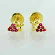 Topos Fresa 0.6gr / 6mm Oro Amarillo 18K