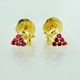 Topos Fresa 0.6gr / 6mm Oro Amarillo 18K