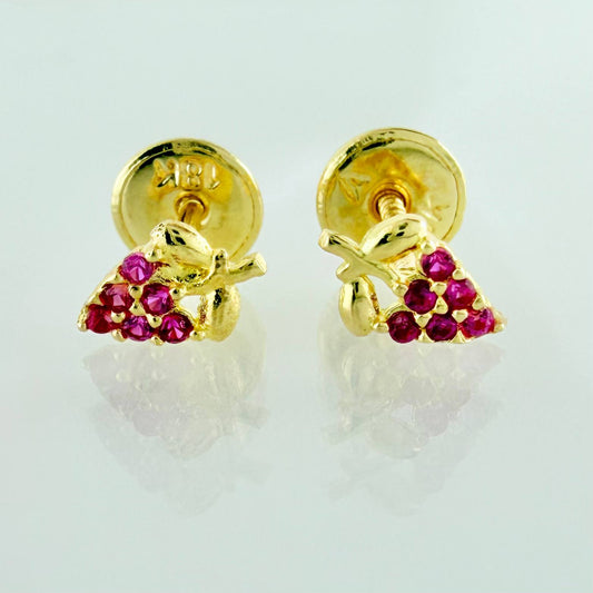 Topos Fresa 0.55gr / 6mm Oro Amarillo 18K