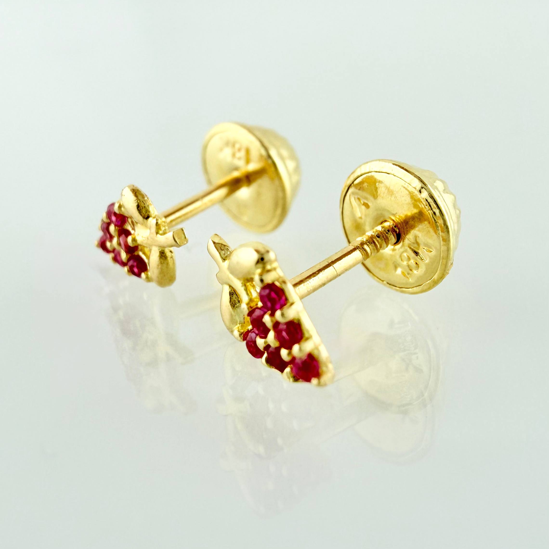 Topos Fresa 0.6gr / 6mm Oro Amarillo 18K