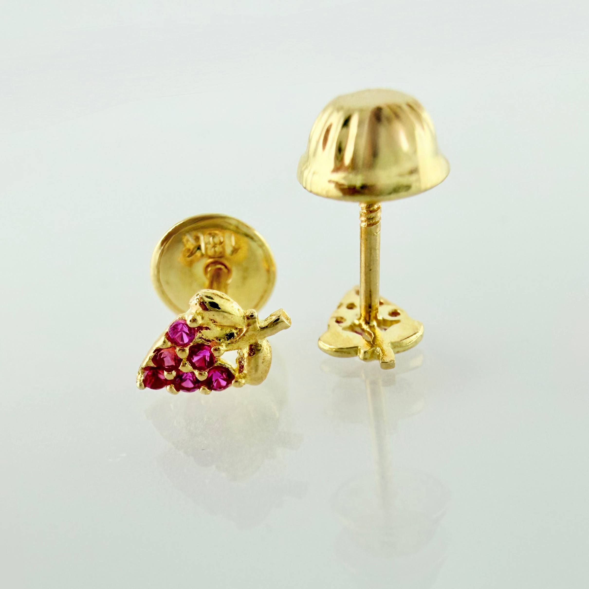 Topos Fresa 0.6gr / 6mm Oro Amarillo 18K