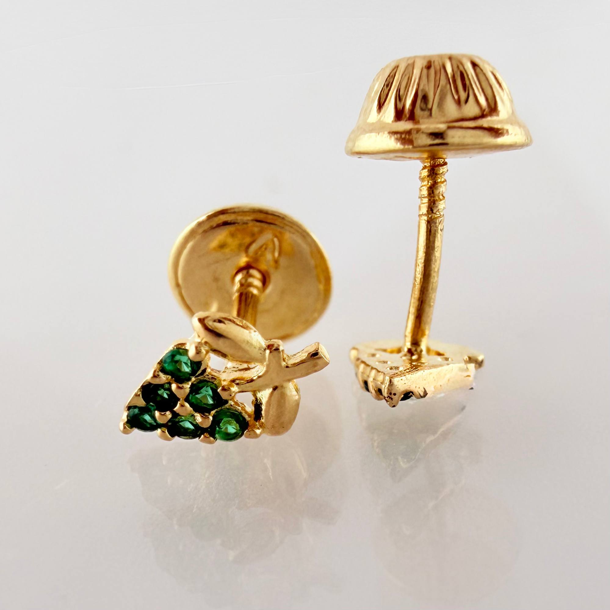 Topos Fresa 0.55gr / 6mm Oro Amarillo 18K