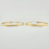 Candongas Aro Liso 3.45gr / 1 3/4 in / Oro Amarillo 18K