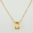 Cadena Aro Seguido Esencia Dorada 1.85gr / 17 3/4 in / 0.6mm Oro Amarillo +4 18K *