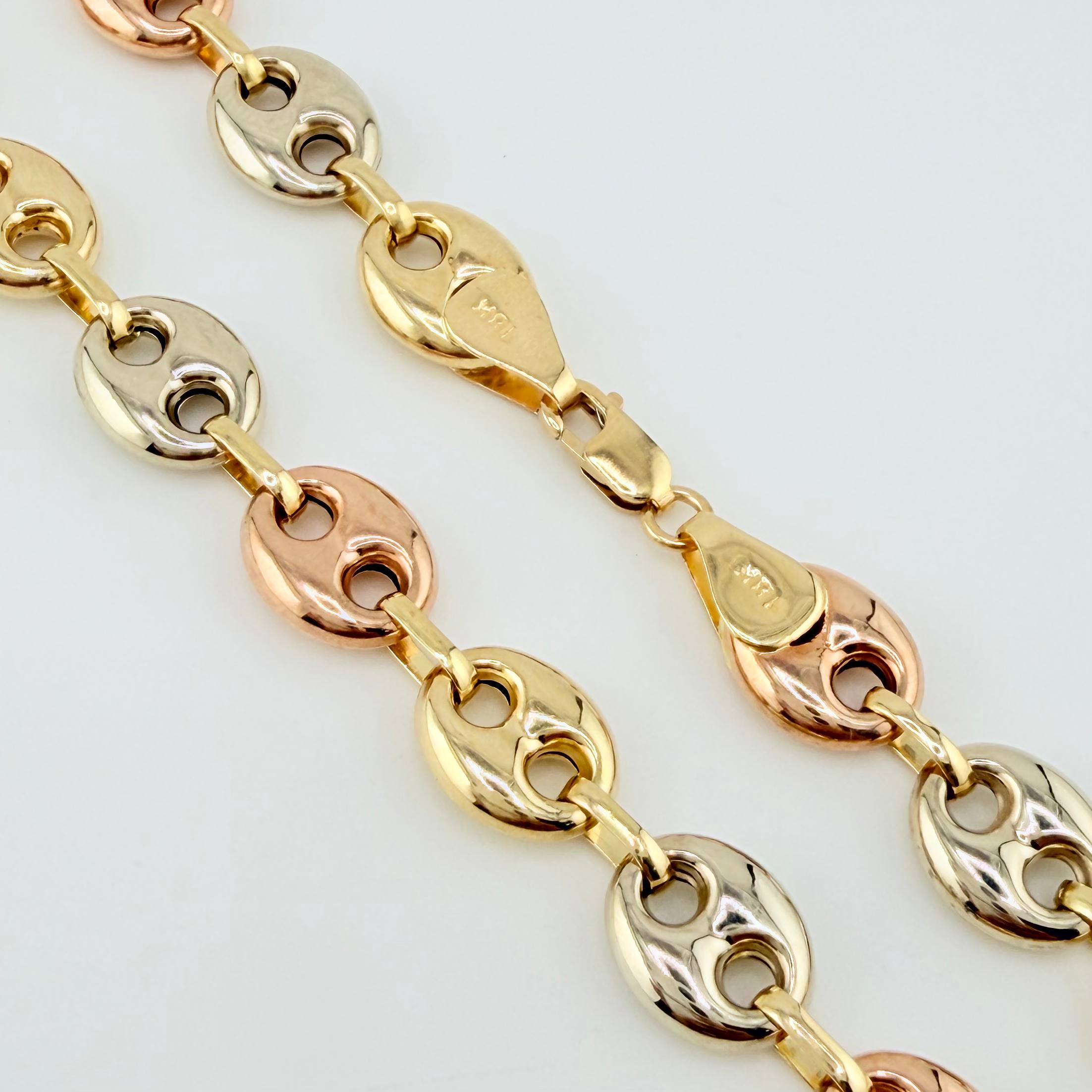 Cadena GC 16.05gr / 26 1/2 in / 6.3mm Tres Oros 18K *