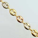 Cadena GC 21.9gr / 26 1/2 in / 8mm Tres Oros 18K ©