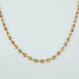 Cadena GC 7.2gr / 25 1/2 in / 3.6mm Tres Oros 18K ©