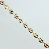 Cadena GC 7.2gr / 25 1/2 in / 3.6mm Tres Oros 18K ©