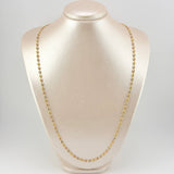 Cadena GC 7.2gr / 25 1/2 in / 3.6mm Tres Oros 18K ©