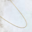 Chain Cylinder 2.75gr / 60cm / 1mm Yellow Gold +3 18K ©