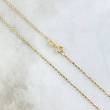 Chain Cylinder 2.35gr / 50cm / 1.1mm Yellow Gold +3 18K